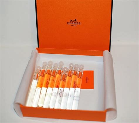 hermes fragrance samples